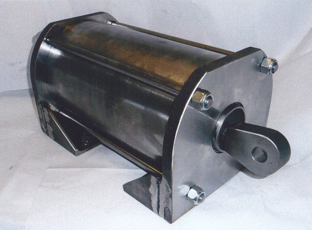 Brake cylinder for mining locomotive
